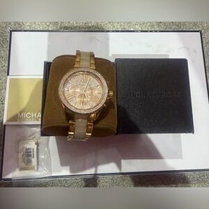Michael Kors Gold and Silver Women's Watch